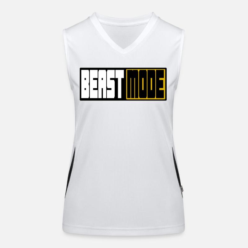 Beast Mode Funktionelles Kontrast-Tank Top für Frauen