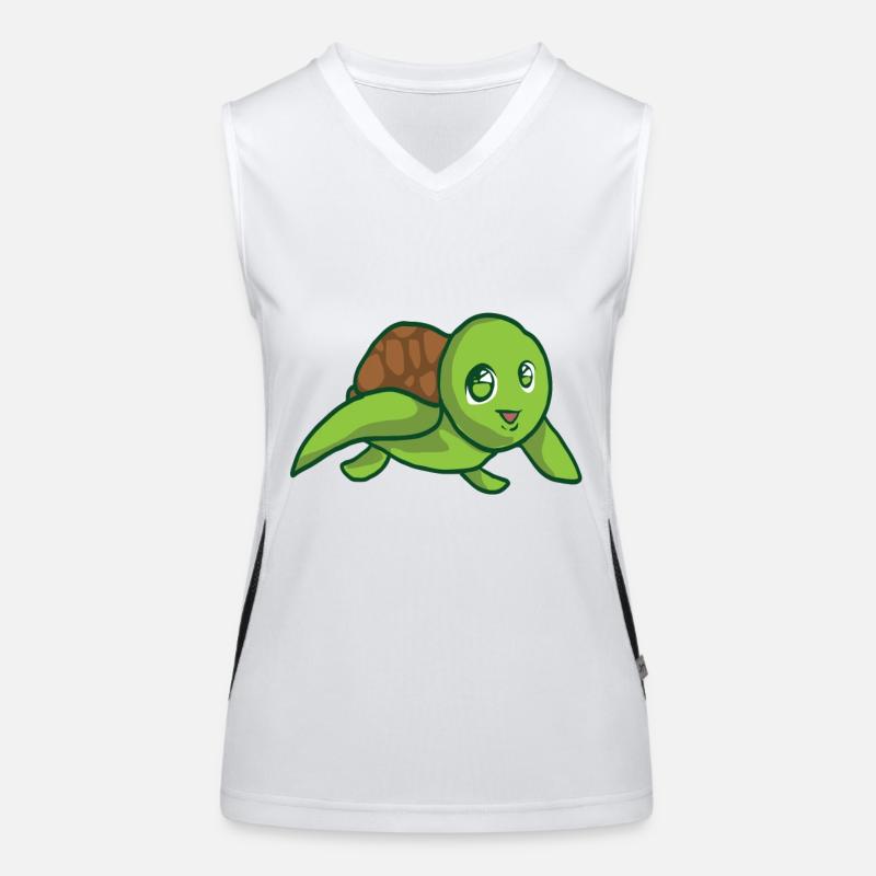 turtle Women's Functional Contrast Tank Top