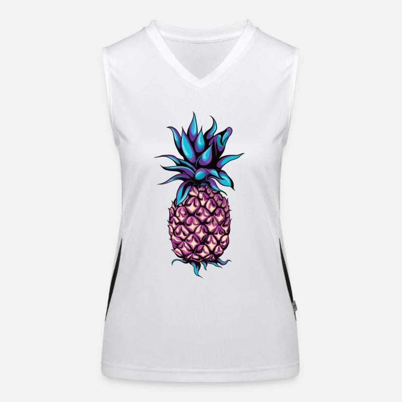 ananas Débardeur respirant contrasté Femme