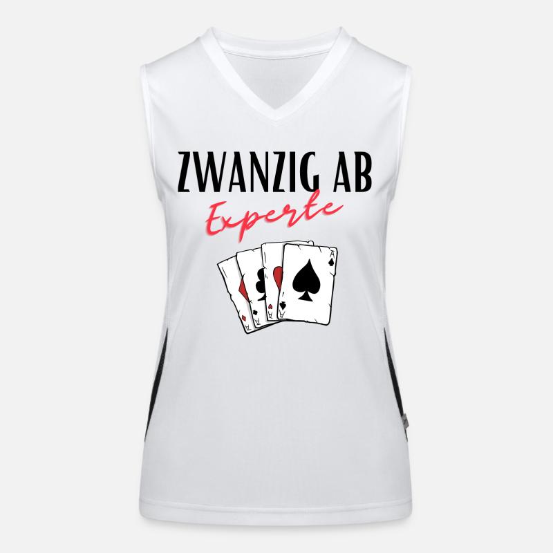 Zwanzig ab Experte Funktionelles Kontrast-Tank Top für Frauen