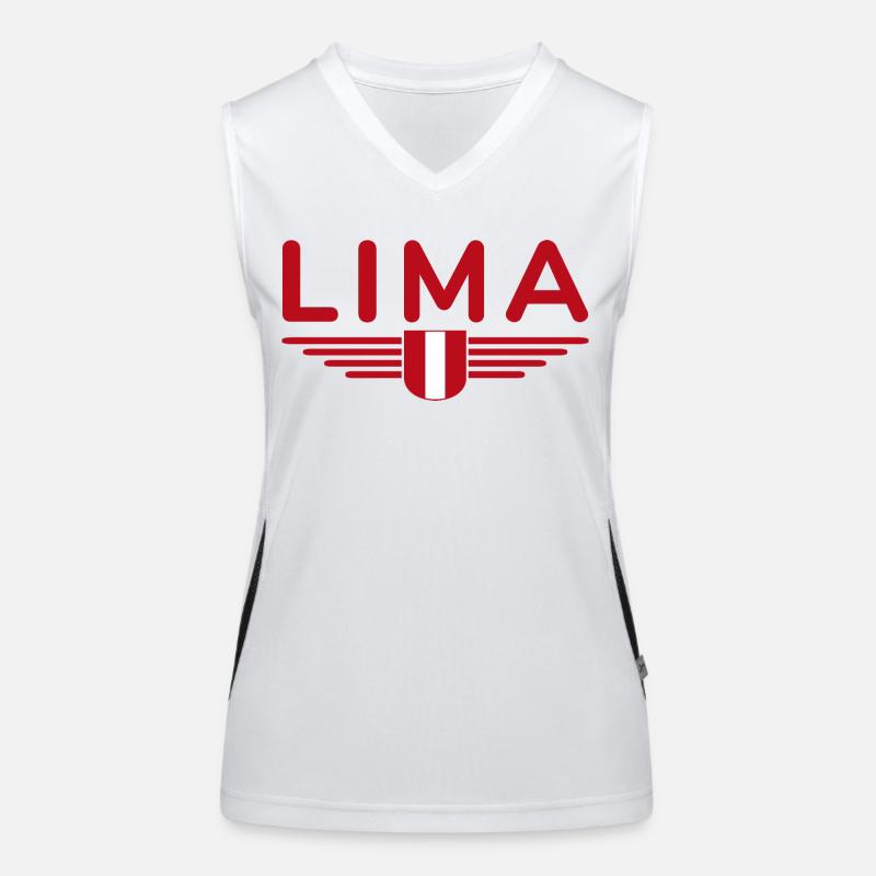 Lima Design – Découvrez la capitale du Pérou Débardeur respirant contrasté Femme