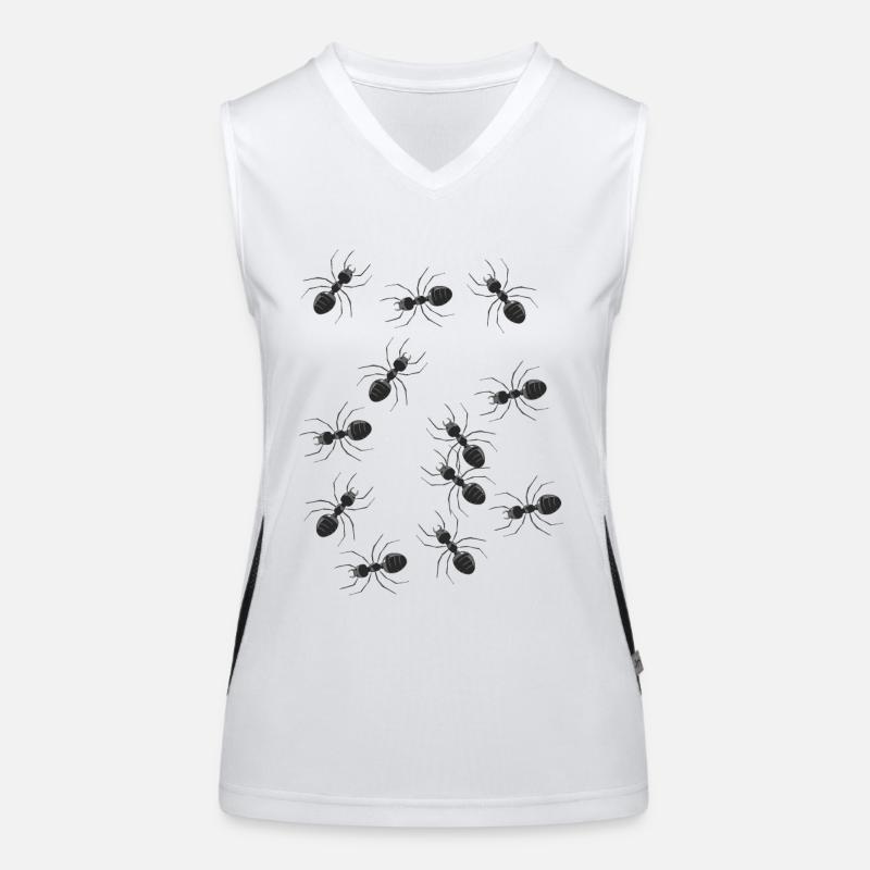 Ants Ant Animals Insects Insect Forest Animals Women's Functional Contrast Tank Top