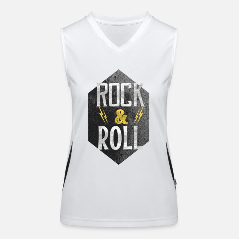 Rock and roll Women's Functional Contrast Tank Top