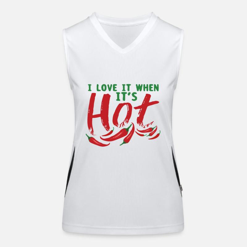 Kochen Koch Funktionelles Kontrast-Tank Top für Frauen