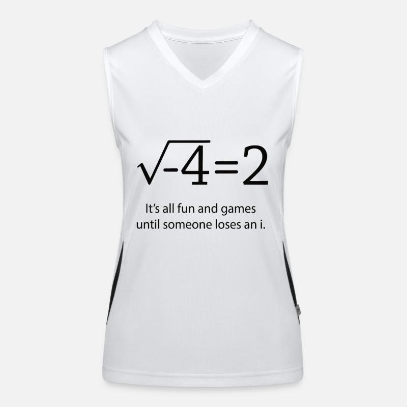 Mathematik Funktionelles Kontrast-Tank Top für Frauen