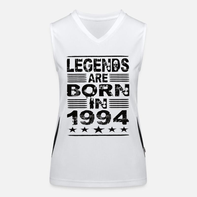 Legenden werden 1994 geboren Funktionelles Kontrast-Tank Top für Frauen
