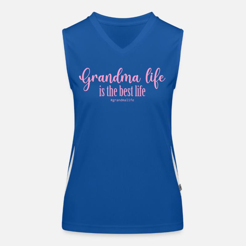 Oma-Leben Funktionelles Kontrast-Tank Top für Frauen