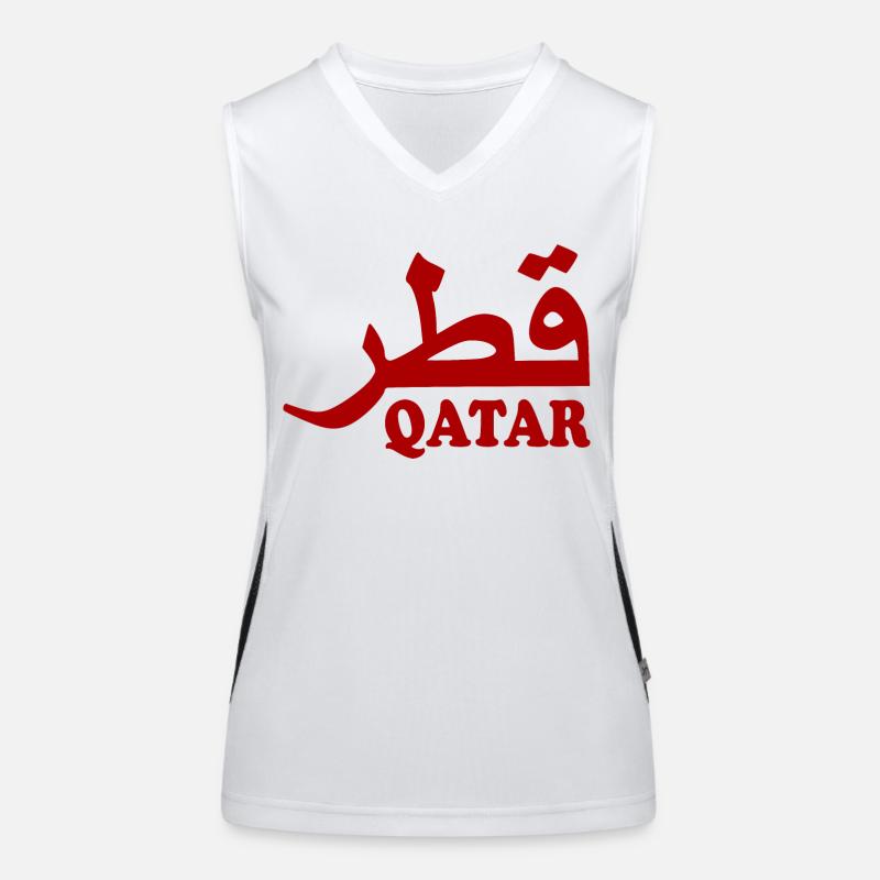 Qatar Débardeur respirant contrasté Femme
