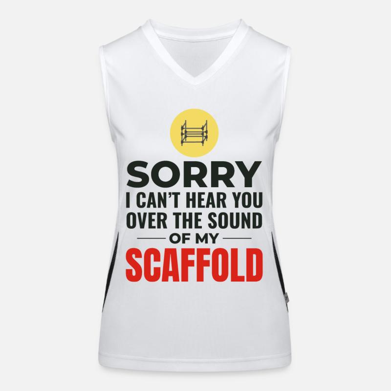 Scaffolder Scaffold Builder Scaffolding Platform Women's Functional Contrast Tank Top
