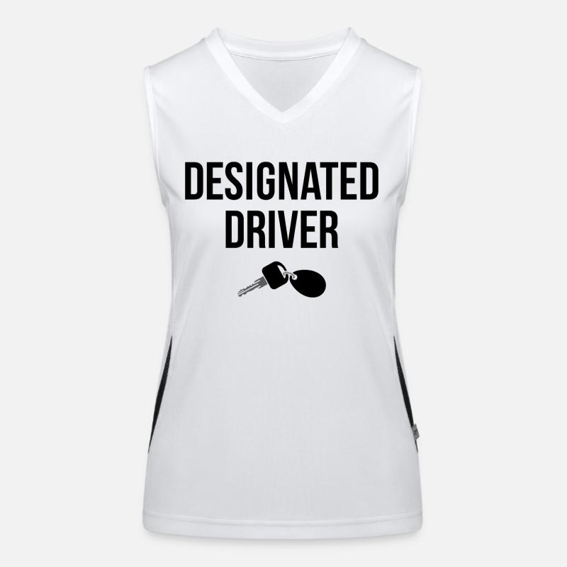 Designated Driver Women's Functional Contrast Tank Top