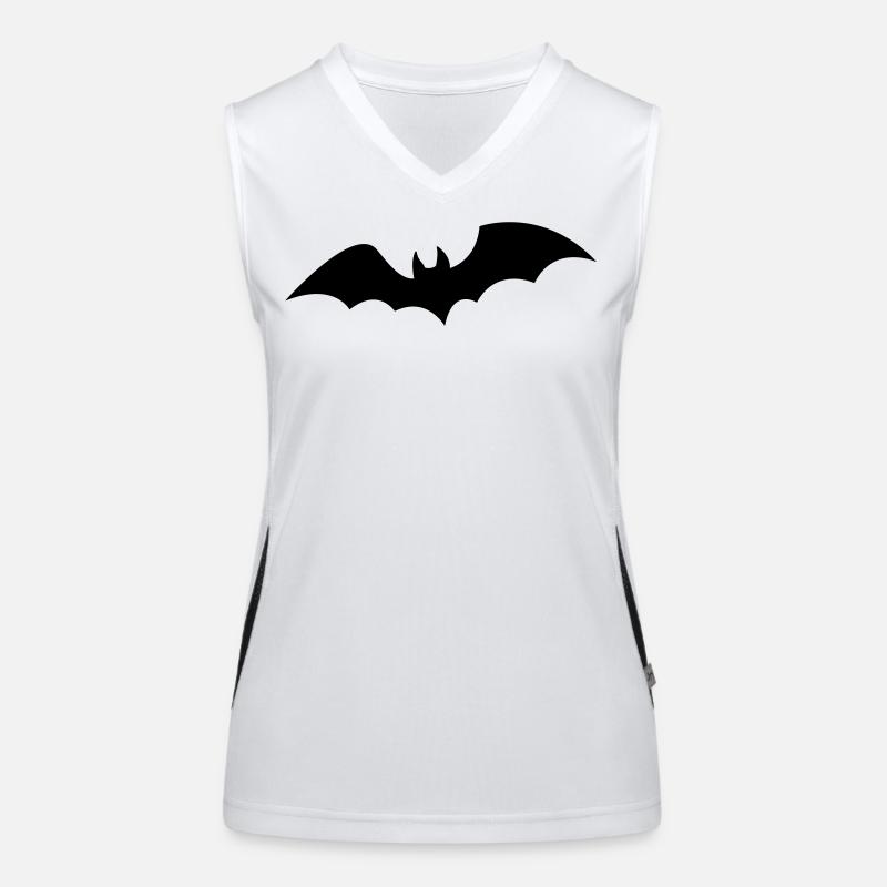 Fledermaus Funktionelles Kontrast-Tank Top für Frauen