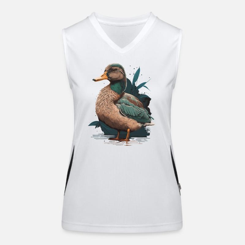 Entenente Funktionelles Kontrast-Tank Top für Frauen