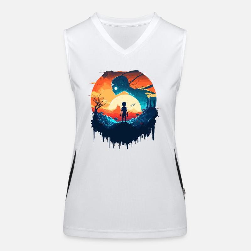 this world Women's Functional Contrast Tank Top