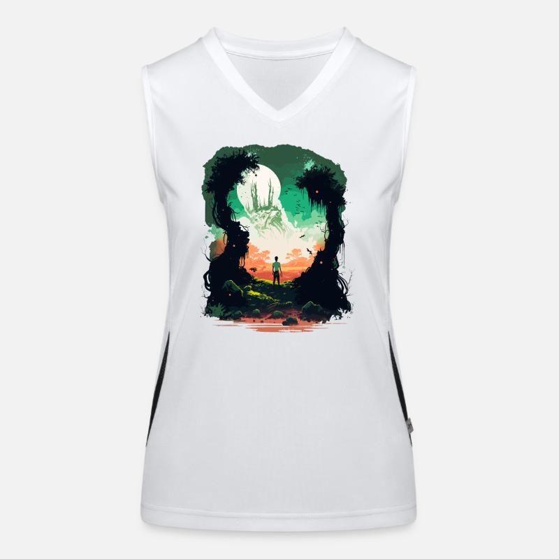 Women's Functional Contrast Tank Top
