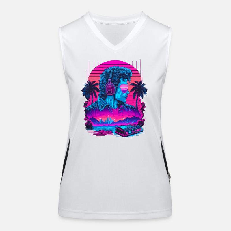 Vaportrap Funktionelles Kontrast-Tank Top für Frauen