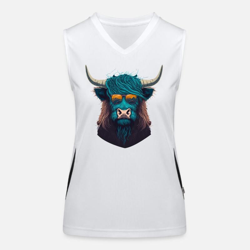 Yak avec Sunclasses Débardeur respirant contrasté Femme