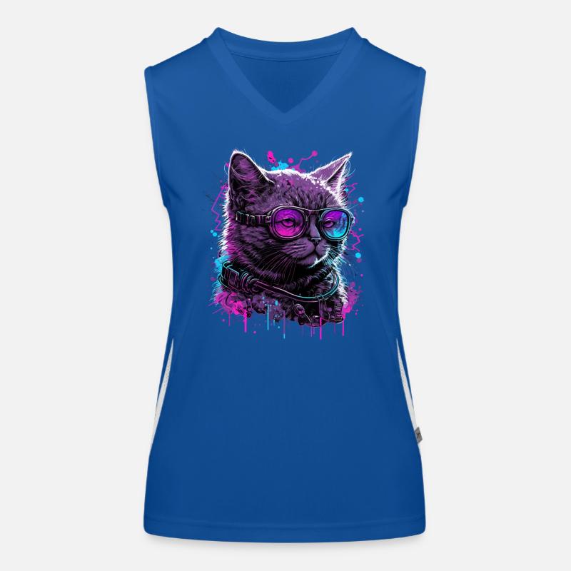 Vaporcat Débardeur respirant contrasté Femme