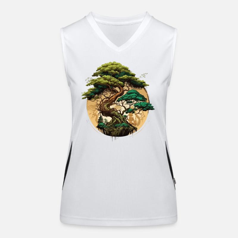 Bonsai Dreams Women's Functional Contrast Tank Top
