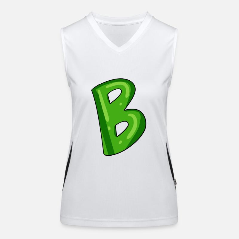 B Funktionelles Kontrast-Tank Top für Frauen