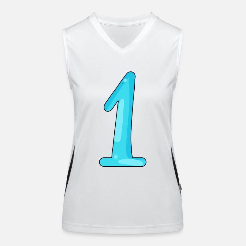 1 Funktionelles Kontrast-Tank Top für Frauen