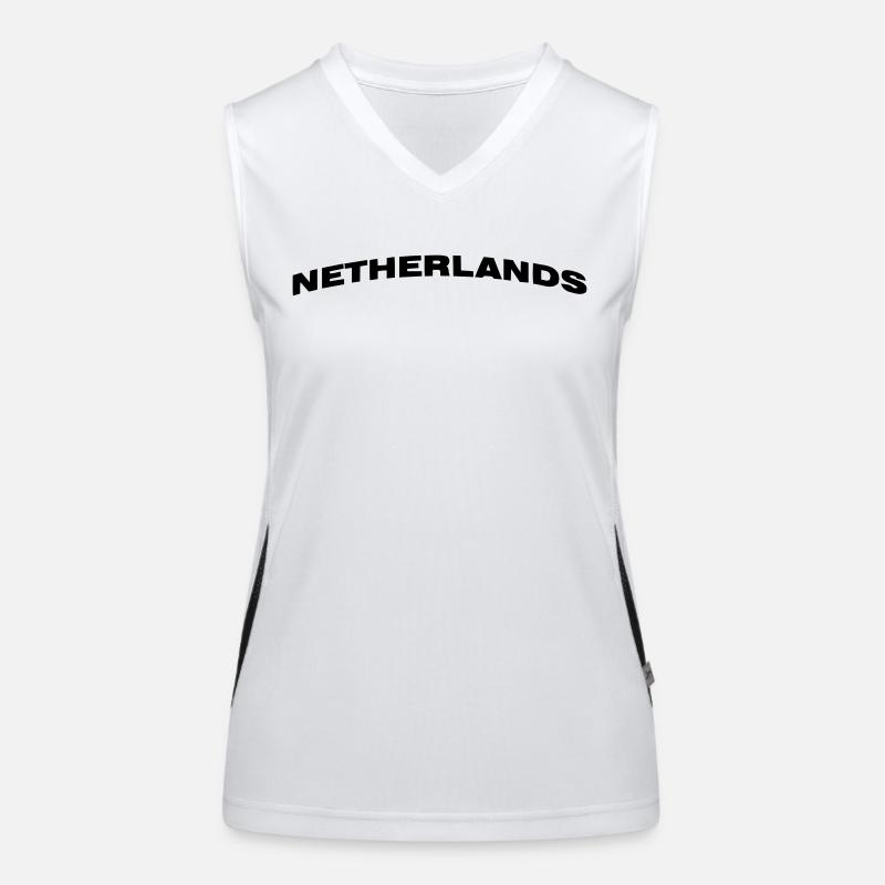 Netherlands Women's Functional Contrast Tank Top