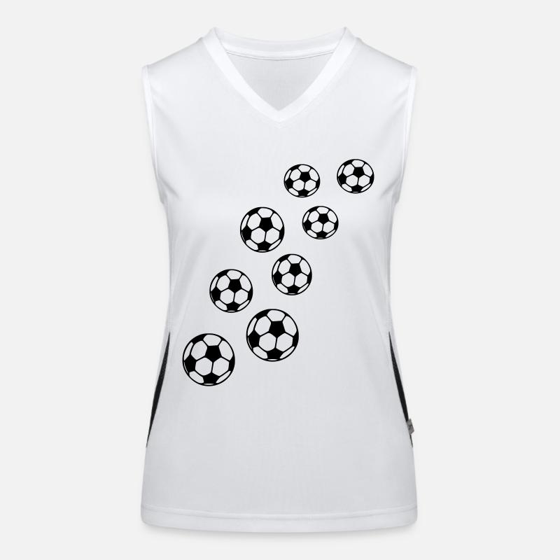 Fußball Funktionelles Kontrast-Tank Top für Frauen