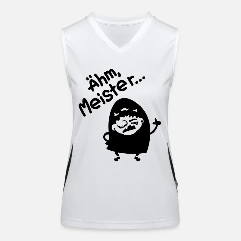 Igor - Um, Master ... Line Women's Functional Contrast Tank Top