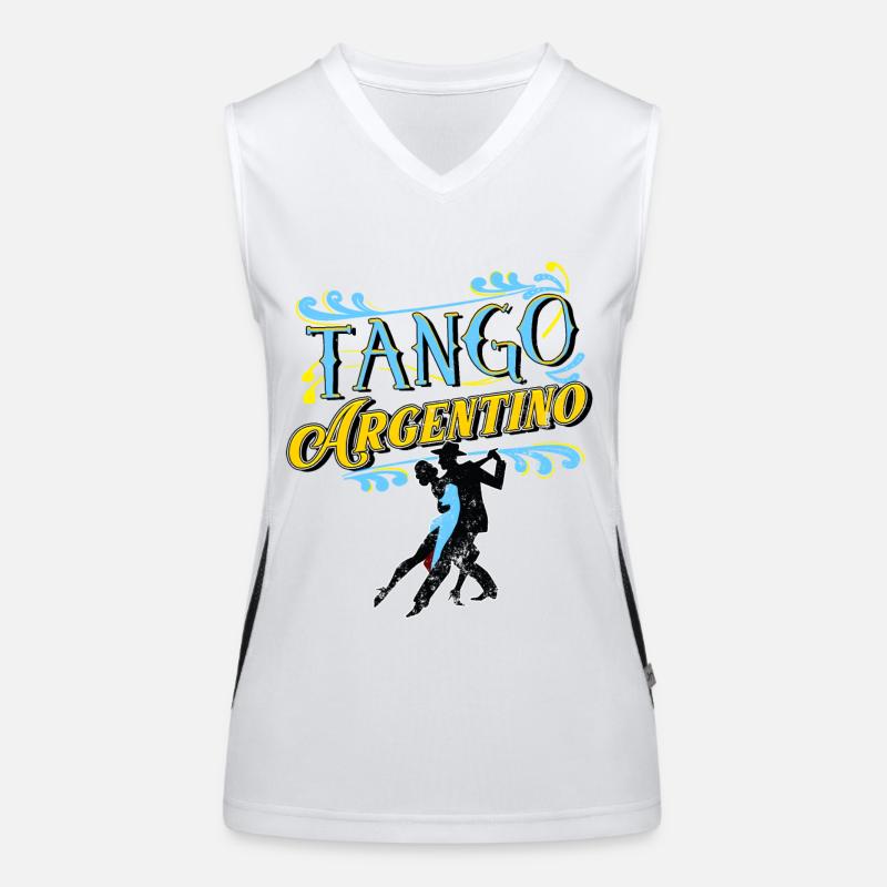 Tango, Tango Tänzer Débardeur respirant contrasté Femme