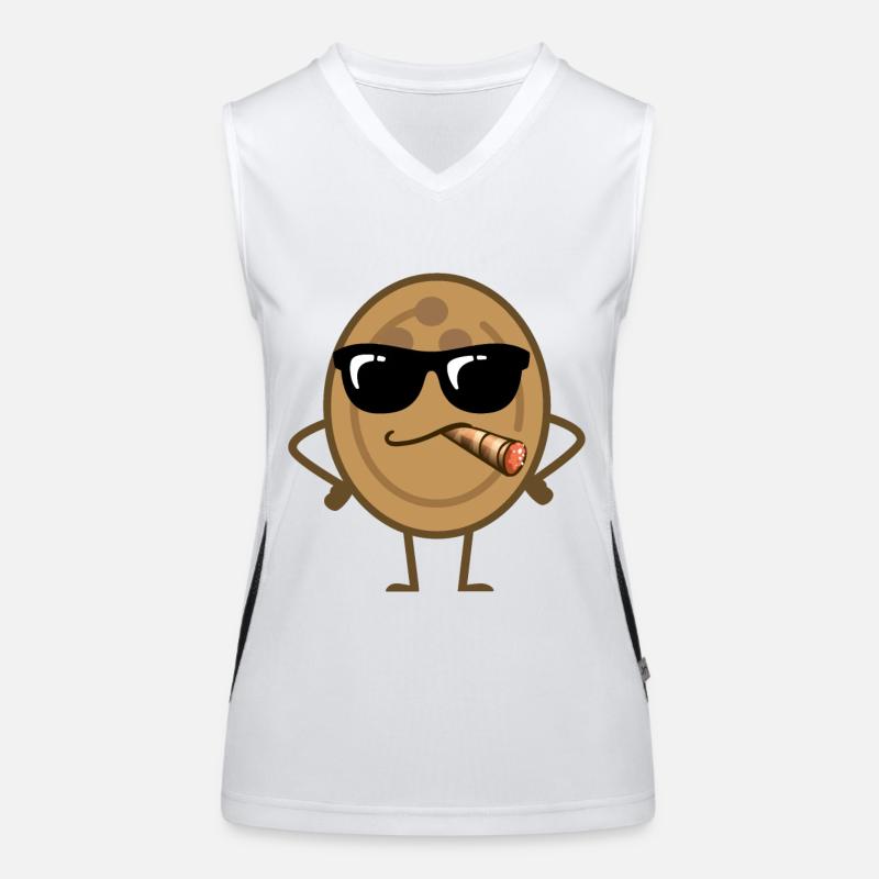 Cool coconut Women's Functional Contrast Tank Top