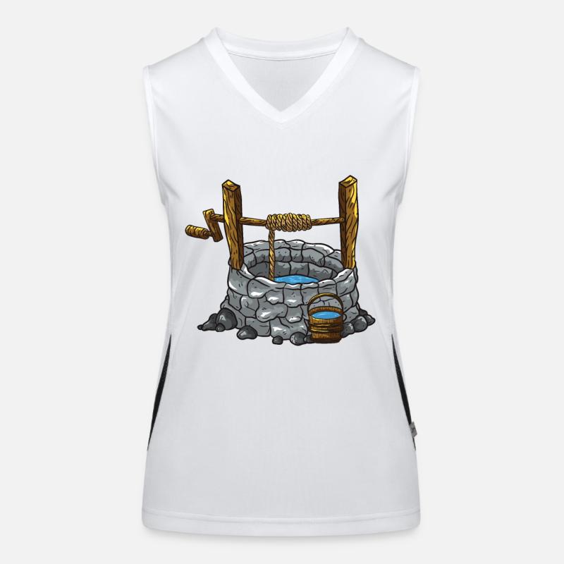 bene Top sportivo da donna in contrasto cromatico