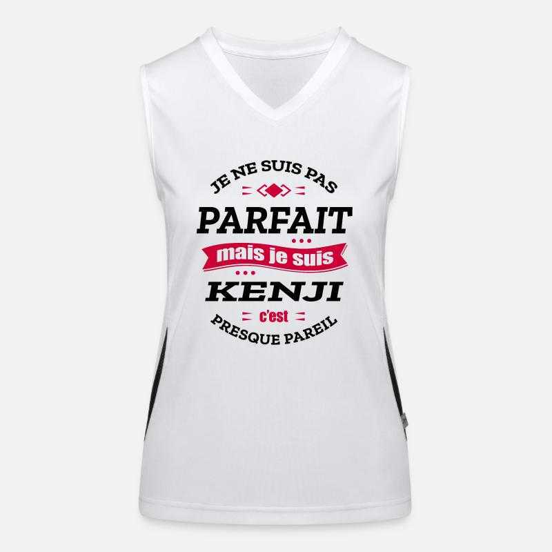 KENJI PARFAIT - PRENOM KENJI Débardeur respirant contrasté Femme