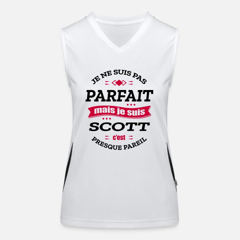 SCOTT PARFAIT - PRENOM SCOTT Débardeur respirant contrasté Femme