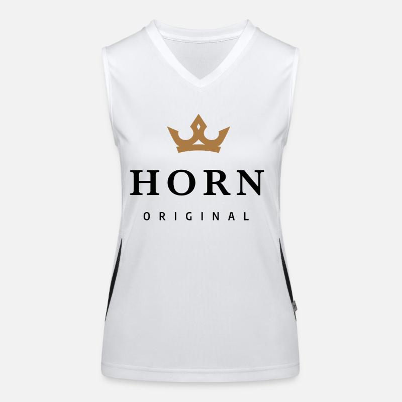 Corne Débardeur respirant contrasté Femme