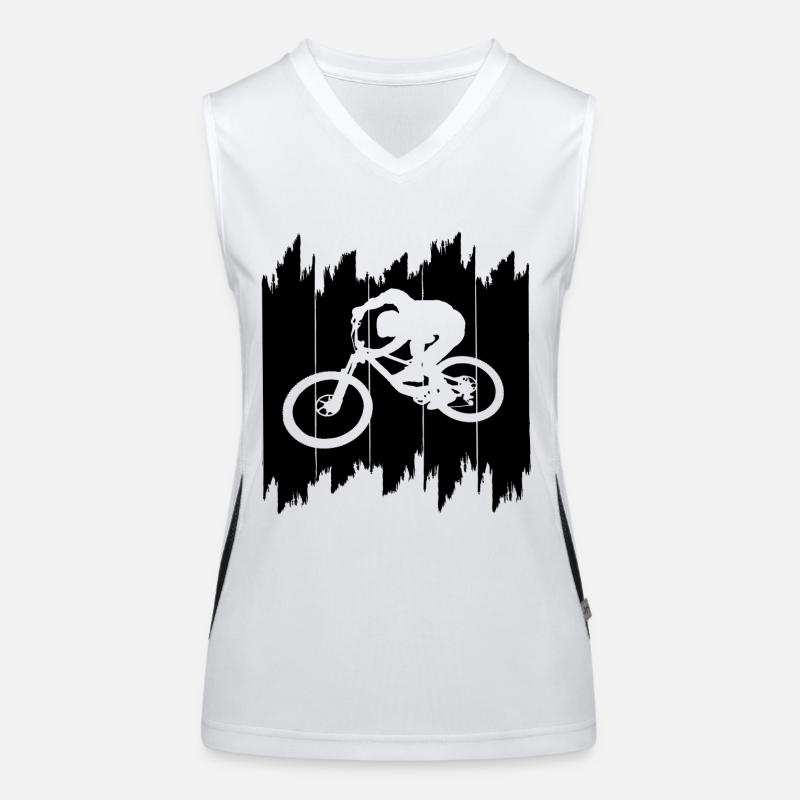 Biken Funktionelles Kontrast-Tank Top für Frauen