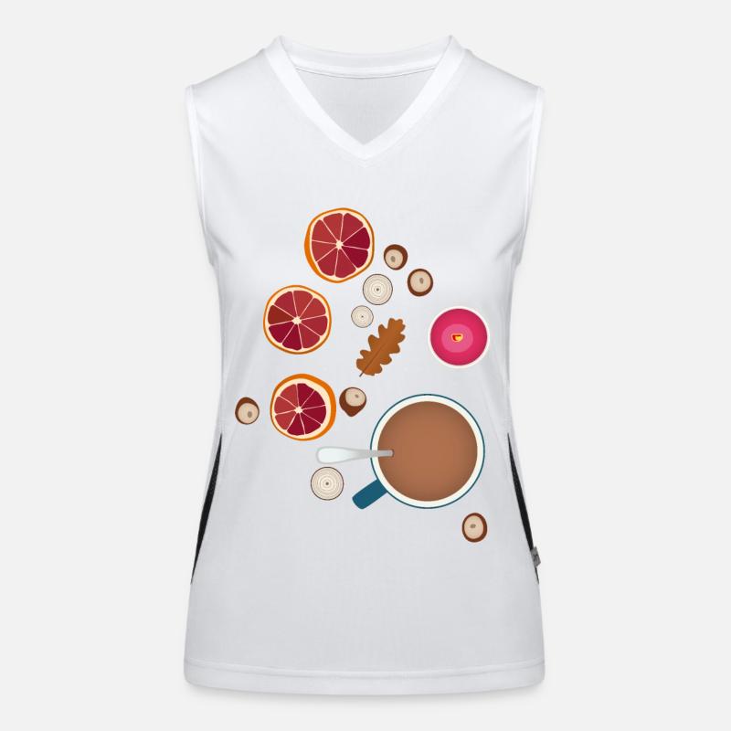 Hygge Fall Feelings Gift Women's Functional Contrast Tank Top