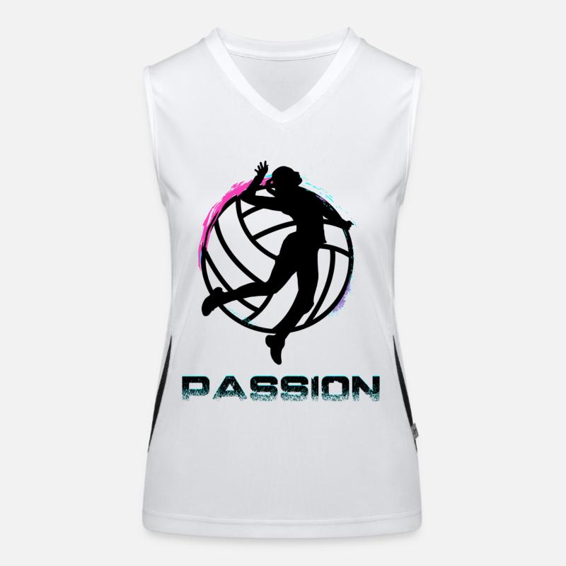 Volleyball Women's Functional Contrast Tank Top