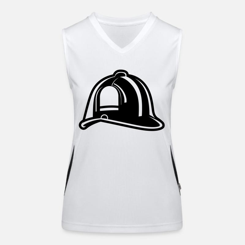 Firefighter's helmet Women's Functional Contrast Tank Top