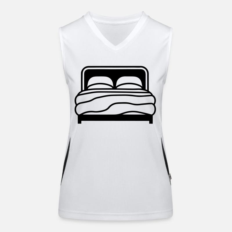 Bett Funktionelles Kontrast-Tank Top für Frauen