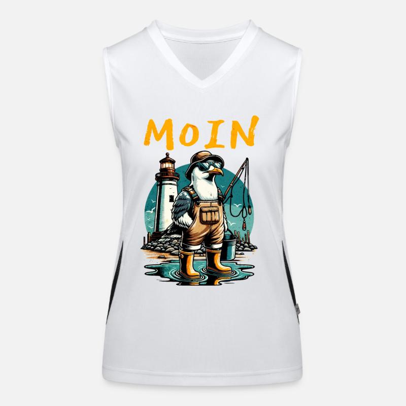 MOIN Funktionelles Kontrast-Tank Top für Frauen