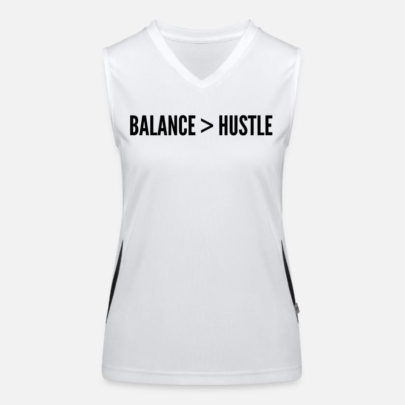 Équilibre Plus Fort Que L’Ambition Débardeur respirant contrasté Femme