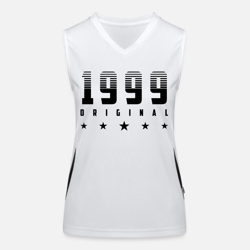 Original 1999 Année de naissance | | changeable de couleur Débardeur respirant contrasté Femme