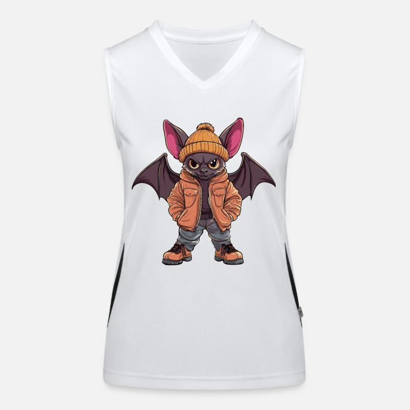 Bat Mode Hiver Débardeur respirant contrasté Femme