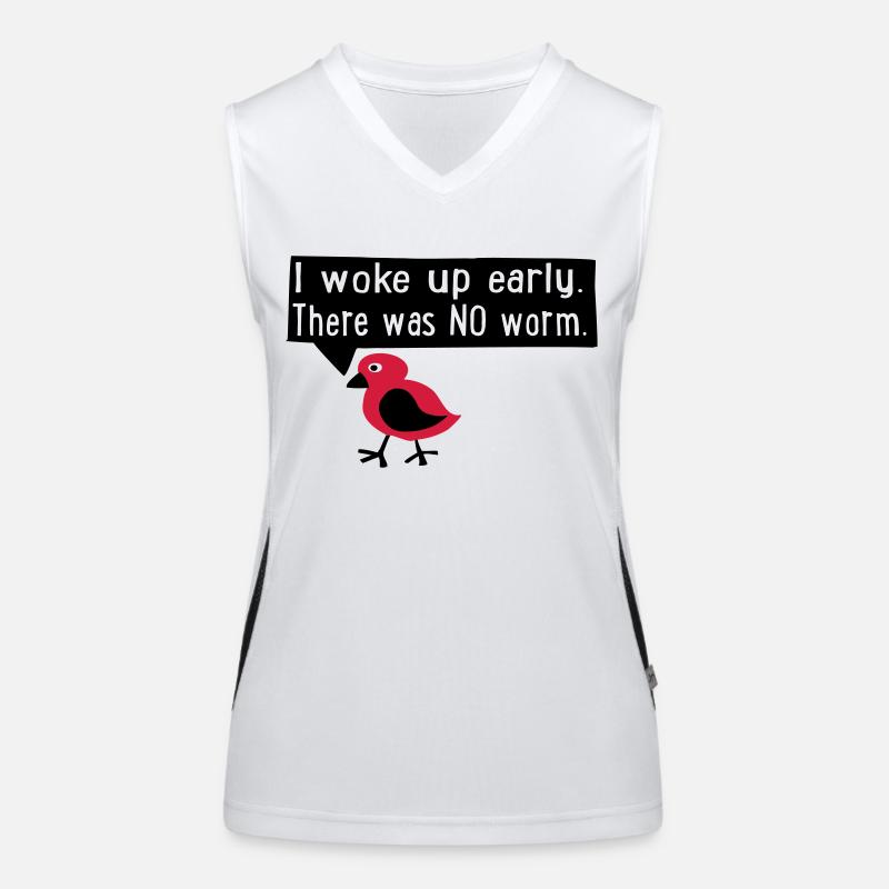 early bird Women's Functional Contrast Tank Top