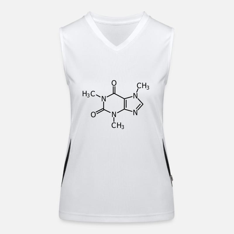 Coffin - Formule chimique Débardeur respirant contrasté Femme