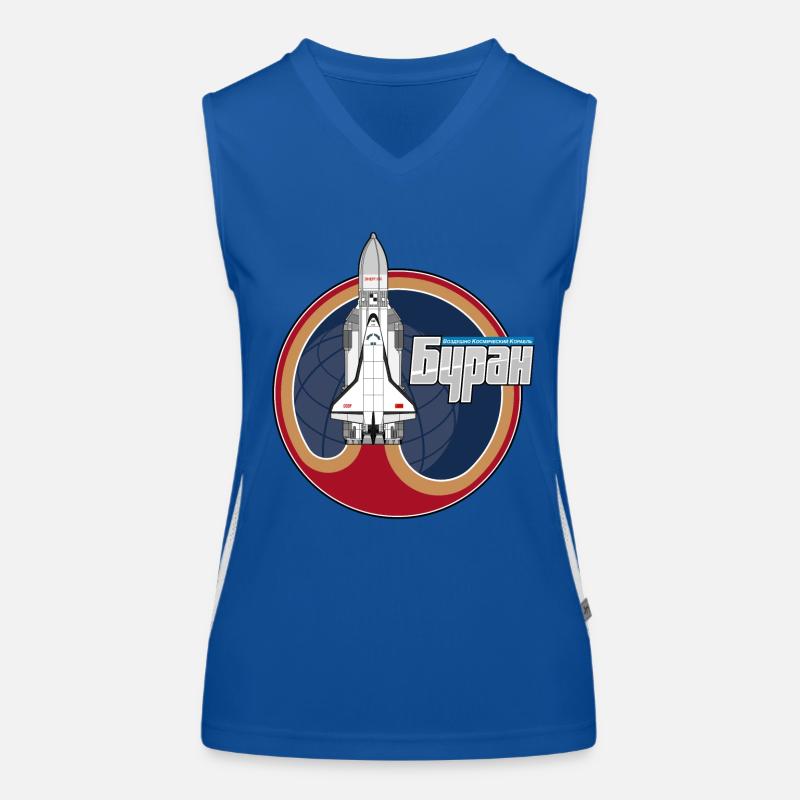 Buran shuttle Women's Functional Contrast Tank Top