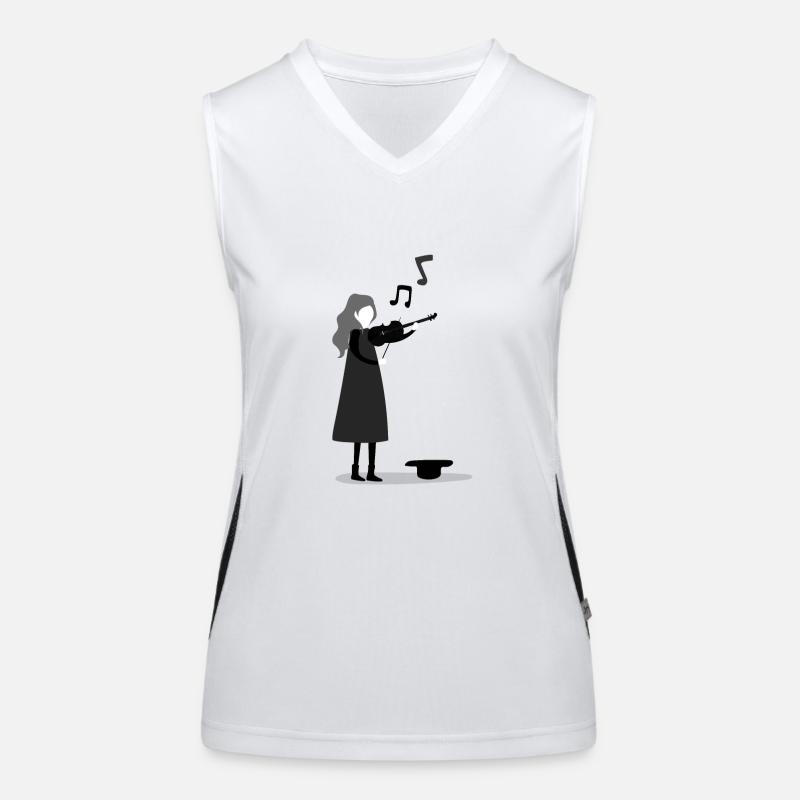 violin Women's Functional Contrast Tank Top