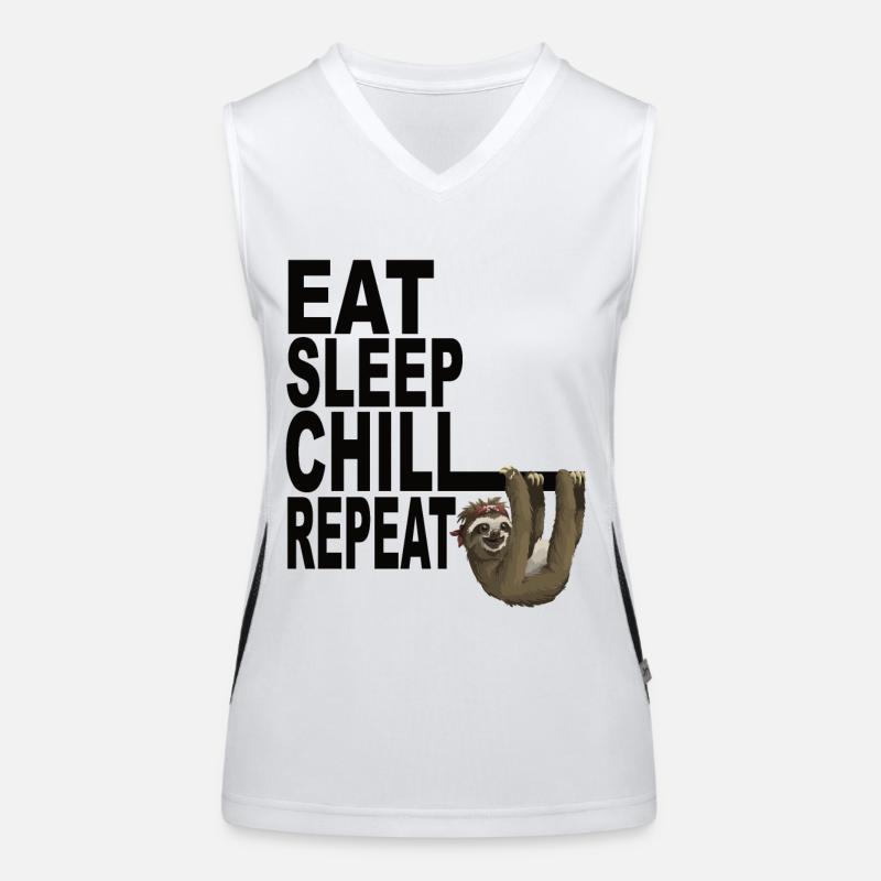 Sloth Débardeur respirant contrasté Femme