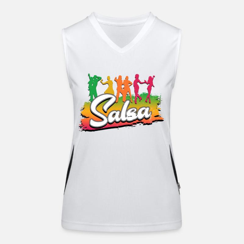 salsa Débardeur respirant contrasté Femme