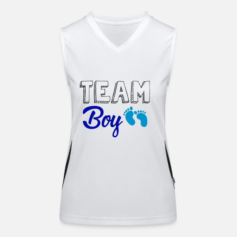 Team Junge Funktionelles Kontrast-Tank Top für Frauen