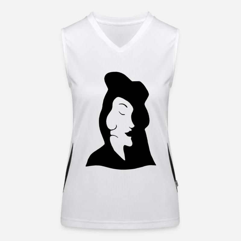 halluzination Funktionelles Kontrast-Tank Top für Frauen